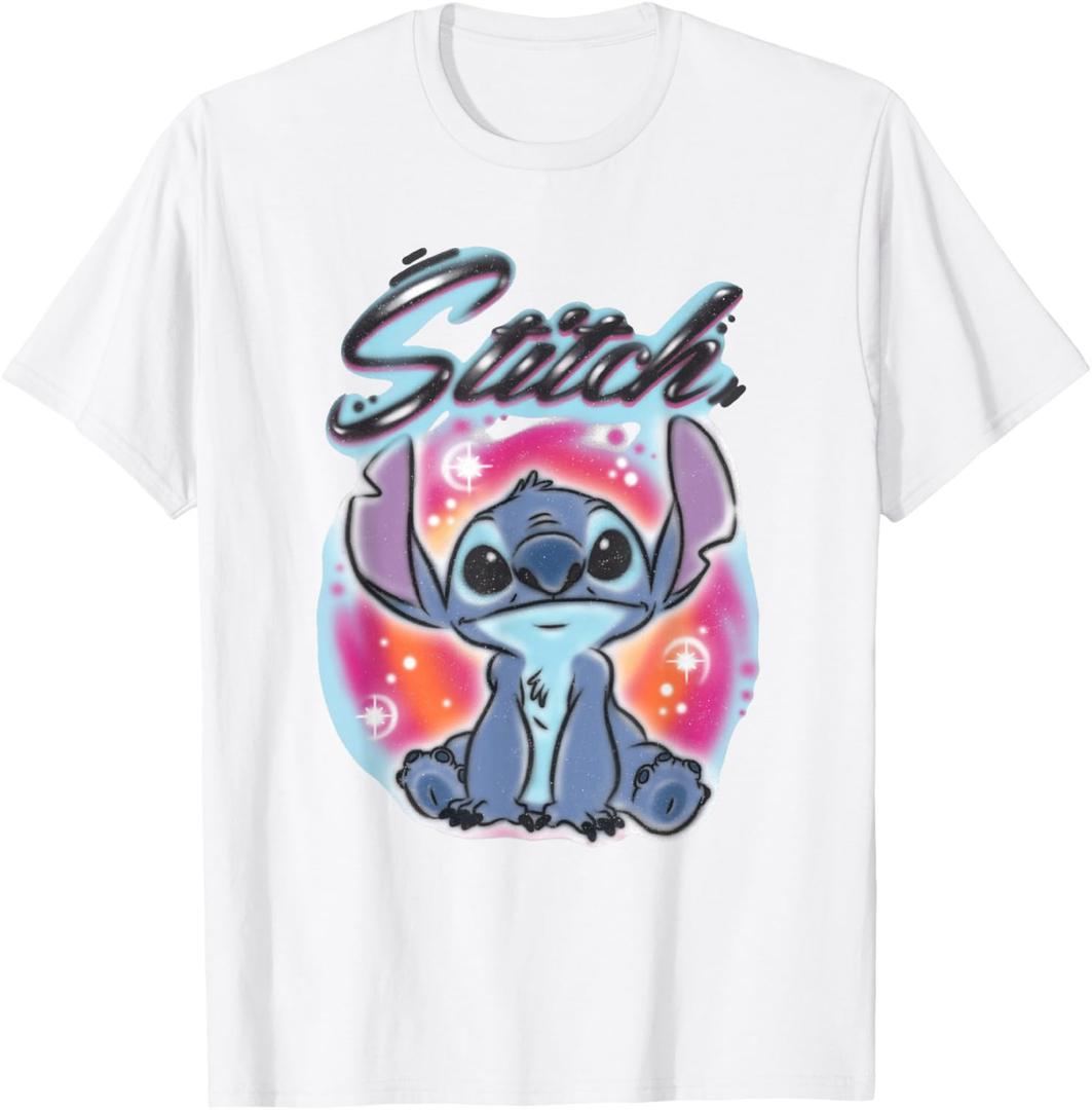 Disney Lilo & Stitch Airbrushed Stitch T-Shirt