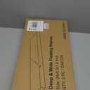 Fun Memories Deep Floating Shelves - 16" W x 9" D x 1.6" H Rustic Grey Wall Shelf - Wall Mounted Shelves for Storage - Wooden Shelves with Invisible Brackets for Living Room, Farmhouse - Set of 2