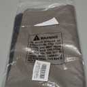 MontVoo -Bath Mat Rug-Rubber Backing Non Slip Quick Dry Absorbent Thin Bathroom Rugs Fit Under Door-Faux Suede Surface Bathroom Floor Mats-Shower Rug for in Front of Bathtub Shower Brown 20"x32"