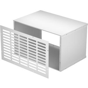 PTAC Wall Sleeve 26”L x 15" W, Laser-Cut 55 Air Vents & Exterior Grille