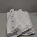 MISSLO 12 Tier Over the Door Shoe Organizer Large Capacity Hanging Shoe Rack for Closet Storage Narrow Sneaker Holder for Door Fit 24 Pairs Sandals, Heels, Boots (White)