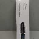 Aima Beauty Hair Dryer Brush, One Step Hair Dryer & Volumizing Hot Air Brush, 3 Heat/Speed Settings, Advanced Ionic Technology, Ceramic Coating, Nylon Pins & Tufted Bristles, Dark Green, 1000W, 125V