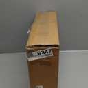 Wooden file Organizer with Drawer, Office Wood Desk Organizer with drawers, with 4 Adjustable Shelves, Mail Sorter with Drawer, Office Desk Paper Holder, Brown, Assembly required