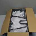 2 Pack Pots and Pans Organizer Under Cabinet, 22" Deep Expandable Pull Out Pot Lid Organizer and Storage with 10 Adjustable Dividers No Drill Pot and Pan Holder Rack with Handle Bracket(Black)