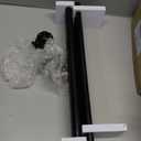 Curtain Rods 2 Pack 32 to 43 Inches, HOTOZON Curtain Rods for Windows 20 to 39 Inches, Adjustable Heavy Duty Drapery Rod with Netted Texture Finials, Black