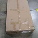 Tribesigns Computer Desk with 5 Drawers, Home Office Desks with Reversible Drawer Cabinet Printer Stand, Industrial PC Desk with Storage, Grey Study Writing Table Workstation for Small Spaces