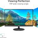 ASUS 22 1080P Eye Care Monitor (VP227HF) - (21.45-inch viewable), Full HD, 99% sRGB, Frameless, 100Hz, Adaptive-Sync, 1ms, HDMI, Low Blue Light, Flicker Free, VESA Wall Mountable