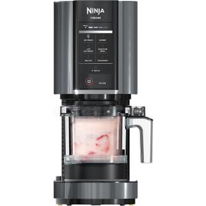 Ninja CREAMi Ice Cream Maker | 7-in-1 - IceCream, Gelato, Sorbet, Milkshakes, Mix-ins, Smoothie Bowls & More | Includes (1) Dishwasher Safe 16 oz. Pint with storage lid | Black | NC299AMZ