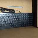 Dell Wired Keyboard and Mouse - KM300C, Black