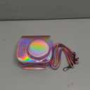 Phetium Instant mini 12 Camera Protective Case Compatible with Instax Mini 12 11,PU Leather Bag with Pocket and Adjustable Shoulder Strap (Magic Pink)