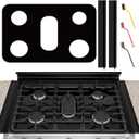 Stove Cover For LG Gas Stove Top Protector For Model LRG3093 LRG3095 LRG3061 LRG3193 LRG3085 LDG3036 LDG3016 - Upgraded 0.4MM Thickness Stove Top Cover Guard With 2PCS Stove Gap Covers