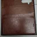 MONASAY Wallet Case Fit for Samsung Galaxy S25+ Plus 5G, [Lens & Glass Screen Protector Included] [RFID Blocking] Flip Folio Leather Cell Phone Cover with Credit Card Holder, 6.7 inch, Brown