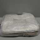 OrganiHaus Extra Large Fabric Storage Baskets for Shelves 3 Pack, 16x13in Closet Storage Bins for Shelves, Canvas Baskets for Organizing, Linen Closet Organizers, Cloth Basket, Beige/Off-White