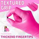 FINITEX Nitrile Disposable Latex-Free Gloves - 3.5mil 100/1000PCS Powder-Free Latex Free Cleaning Medical Exam Food Gloves