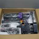 Cordless Vacuum Cleaner, 2 Batteries 110 Mins Runtime Vacuum Cleaners for Home, 45KPA 550W Stick Vacuum with Brushless Motor, Automatically Adjust Suction, Handheld Vacuum for Pet Hair/Carpet/Floor