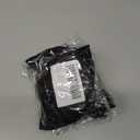 Clothes for Labubu(NO Doll) - Hat & Overalls Set for Labubu for LABUBU 17CM Dolls, Handcrafted Crochet Clothes Set, Premium Fashion Cute Outfit for Dress Up, Play & Collector Display (Black)