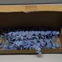 20 PCS Artificial Eucalyptus Stems Faux Eucalyptus Leaves Branches 18.5" Tall Real Touch for Wedding Bouquet Garland Home Decor, Blue