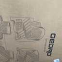 OEDRO Floor Mats Fit for 2019-2026 Chevy Silverado/GMC Sierra Denali 1500 & 2020-2026 Silverado/Sierra 2500HD/3500HD Crew Cab Without Rear Underseat Storage Box, TPE All-Weather Car Mats, Black