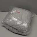 Amazon Basics 4 Piece Bed Sheet Set, 100% Cotton Jersey, Includes Super Soft, Flat and Fitted Sheets, Pillowcase, Queen, Light Gray, Solid