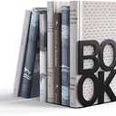 Book Ends,BookEnds Supports for Bookrack Desk,Bookend are Used for Books, Unique Appearance Design,Heavy Duty