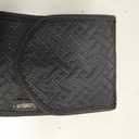 emissary Small Jewelry Travel Case Organizer for Necklace, Earrings, Rings, Bracelet, Jewelry Storage, Earring Storage, Necklace Storage, Valentines Day Gifts Pouch Bag Accessories for Travel(Black)