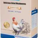 Dried Mealworms 10LB Pure Natural Non-GMO Mealworms for Chickens High Protein Chickens Feed Meal Worms for Laying Hens Wild Birds