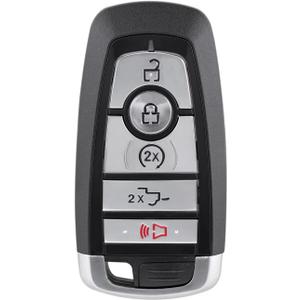 Key Fob Replacement Compatible for Proximity Remote for Ford F150/F-150 F250/F-250 F350 F450 2017 2018 2019 2020 2021 2022 Bronco 5 Button M3N-A2C93142600 164-R8166 5929503
