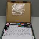 Led Drawing Board with 13 Light Effects, 16" Rechargeable Glow Doodle LED Note Board with Colors, Neon Light Up Drawing Tablet Gifts for Kids for Valentines Birthday Christmas Gift Ideas