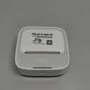 PRT Mini Sticker Printer, Portable Thermal Printer with 1 Roll Sticker Paper, Inkless Sticker Maker, Bluetooth Label Printer for Study Notes,Lists,Pictures,DIY Creations Small Printers for Home Use (Round-Grey)