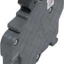 Connecticut Electric UBIF015N Newly Manufactured Federal Pacific Electric Stab-Lok NC115 Replacement, One Pole 15 Amp Thin Series Circuit Breaker, Gray