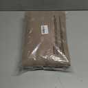 Guken Camel Sheer Curtains 63 Inch Length 2 Panels Sets for Living Room Bedroom 52 Inch Width Farmhouse Boho Drapes Light Filtering Pom Pom Curtains Tufted Semi Sheer Rod Pocket,W38xL63