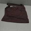 TiulZial Women Sexy Halter Neck Backless Tank Top Open Back Sleeveless Slim Fit Y2k Summer Tops (Brown, S)