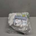 Huwena 4 Pcs Winter Snowflake Pillows Decorative Winter Snowflake Throw Pillows White Pillow Plush Cute Pillow for Couch Sofa Bed Decoration (11.81 Inch,15.75 Inch)