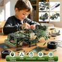 Metal Model Truck Kits - STEM Projects for Kids Ages 8-12, Assembly Educational Building Toys Model Car Toys for Kids Boys Girls 8 9 10 11 12 Years Old