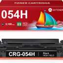 MYTONER 054H Black Toner Cartridge Compatible Replacement for Canon 054H 054 CRG-054H CRG-054 for Color imageCLASS MF644Cdw MF642Cdw LBP622Cdw MF641Cw Printer (1 Pack)