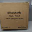 EliteShade Umbrella Base Water Filled Stand Market Patio Outdoor Heavy Duty Umbrella Holder(Black)