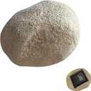 XXL Hide Keys Fake Rock Lock Box, Hide a Key Stone Look-Like Outdoor with 4-Digits Combination Lockbox, Spare Key Storage Box with Foam Protection for Home B&B, Rental, Office (Slate)