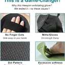 3Pack Heeqinn Rubber Dead Skin Remover for Body Shower, Rubber Exfoliating Gloves When Bathing, Wet The Skin During Use. Upgraded (1 Piece)