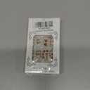 Fall Maple Leaf Short Press on Nails Square Shaped Fake Nails with Glitter Design Reusable Sparkly False Nails Full Cover Autumn Acrylic Nails Stick on Nails for Women Nails Manicure Decoration 24 Pcs