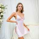 dream love Women's Lingerie Sexy Nightwear Spaghetti Strap Nightgown Babydoll Chemise S-XXL (XL)