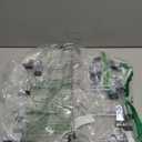 TOPIA HANGER 4 Tier Metal Skirt Hangers for Women, Pants Hanger Space Saving with Adjustable Clips, Gain 70% More Space, Non Slip Grip for Slacks, Trousers, Shorts, Jeans, Towels, Black, 2-Pack, CT20B