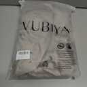 Women's Summer Satin Strapless Tube Top Maxi Dress Elegant Silk Backless Halter Neck Formal Party Dresses Wedding Guest (Beige, L)