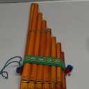 Mia Jewel Shop - Flute Instrument Pan Flute, Native Instruments Musical Instruments for Adults | Bamboo Flute Wooden Flute, Flauta de Pan Flautas Musicales, 2 Sizes - Large