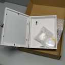 Pet Memorial Shadow Box for Dog Cat with Wood Picture Frame Pet Print Kit Urn Ashes Fur Jar Case for Loss Dog Remembrance Memory Keepsake Gift for Animal Lovers(White,8 x 10 Inch)