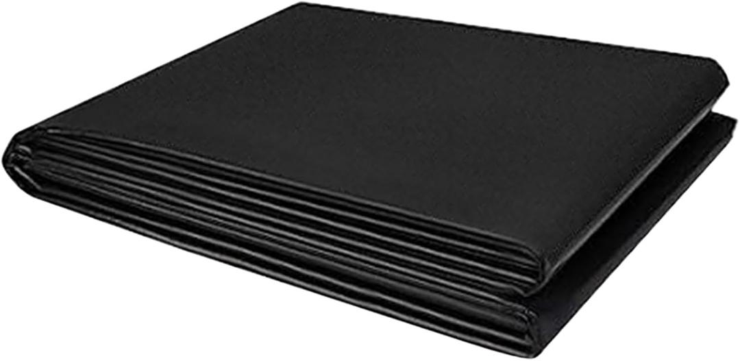 Garden Pond Liner Underlay 3x4m 4x6m 5x8m 8x10m 10x12m Black Impermeable Pond Lining Fish Ponds Membrane for Outdoor Ponds, Streams, Fountain and Waterfall(16.4x16.4ft)