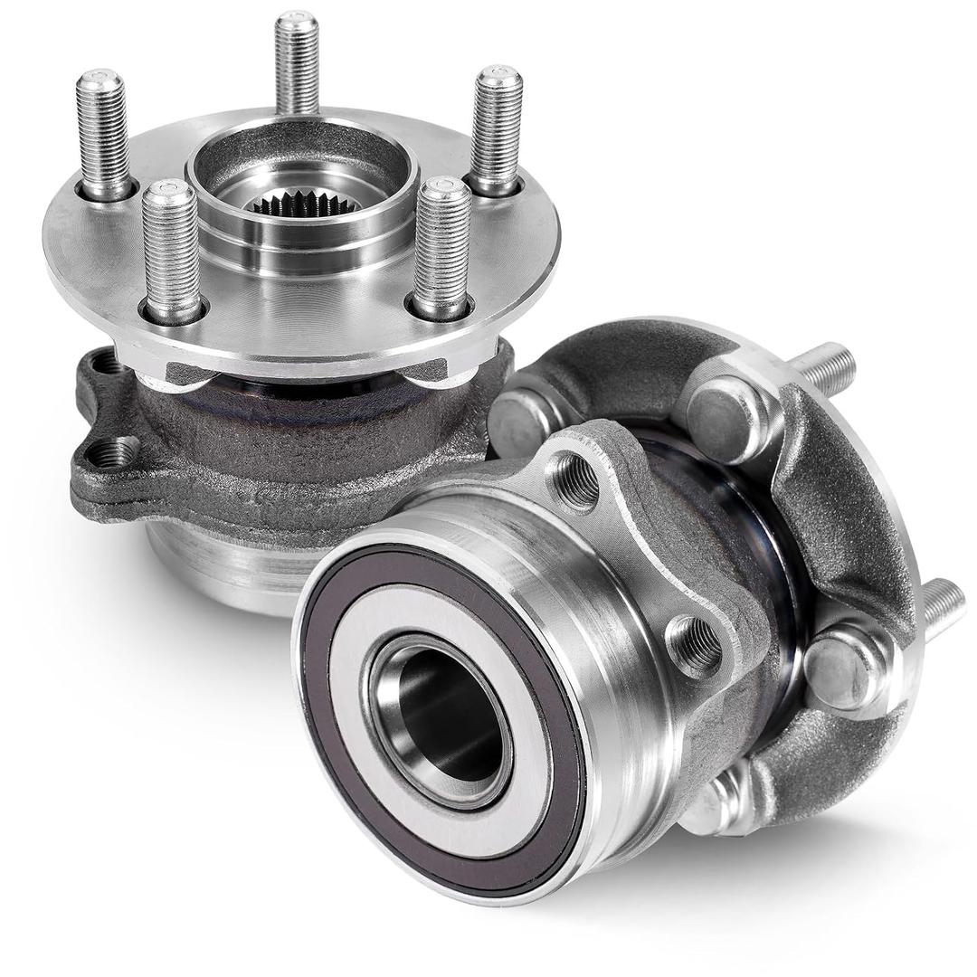 2 Pcs Rear Wheel Bearing and Hub Assembly with 5-Lug Driver Passenger Side Compatible with 2014-2018 Subaru Forester, 2016-2021 Crosstrek, 2012-2021 Impreza, 2013-2015 XV Crosstrek Replace# 512518