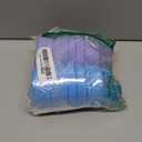 Collapsible Water Bottles Travel water bottle Sports Portable Sport Water Bottle Reusable Water Bottles comes with mountaineering Buckle 500ml silicone Water-proof camping water bottle (Blue+Purple)