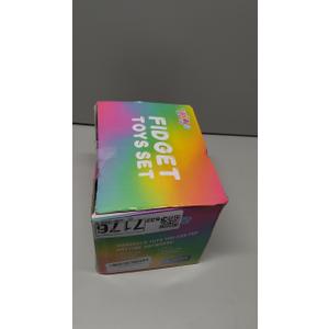 120 Pcs Fidget Toys Pack, Pop Sensory Party Favors Set Gifts for Kids Adults Boy Girl Stocking Stuffers Autistic Bulk Goodie Bag Filler Treasure Box Classroom Prizes School