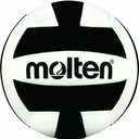 Molten Recreational Volleyball (Black/White)