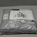 LuxClub 4 PC King Size Sheet Set Deep Pockets 18" Wrinkle Free Cooling Bed Sheets Machine Washable Hotel Bedding Silky Soft - Light Grey King